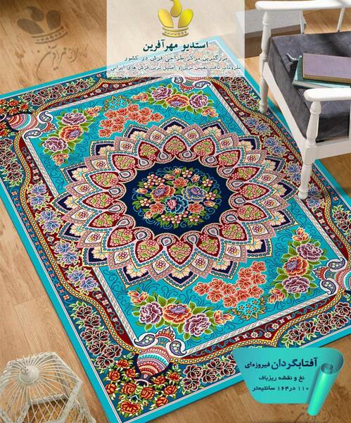 عکس فرش های ابریشمی