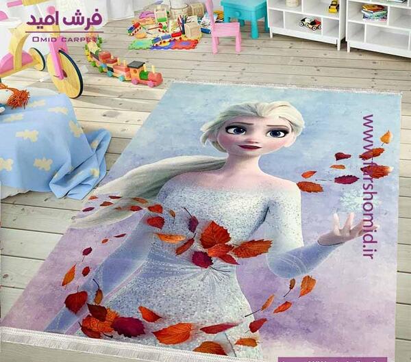 عکس فرش آنا و السا