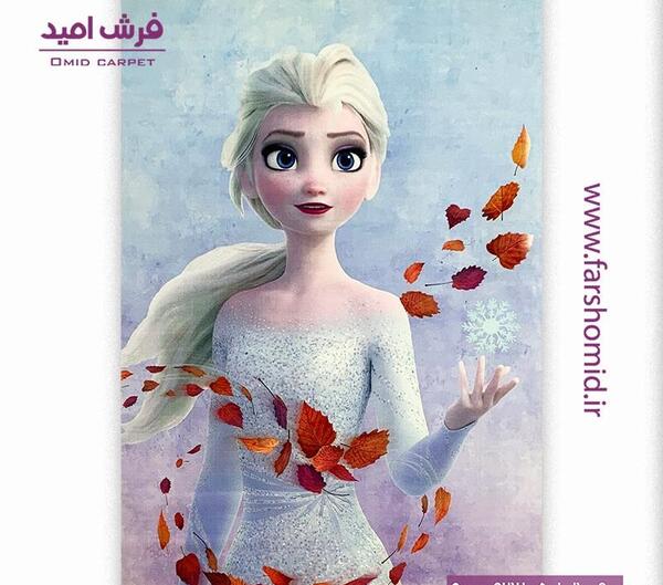 عکس فرش آنا و السا