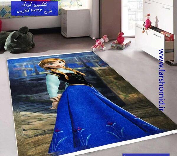 عکس فرش آنا و السا