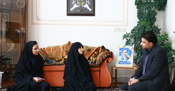 عکس همسر شهید مجید شهریاری