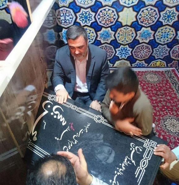 عکس قبر شهید محسن حججی