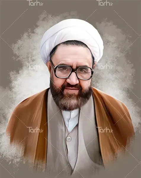 عکس شهید مطهری برای پروفایل
