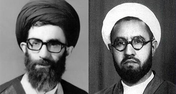عکس شهید مطهری و شریعتی