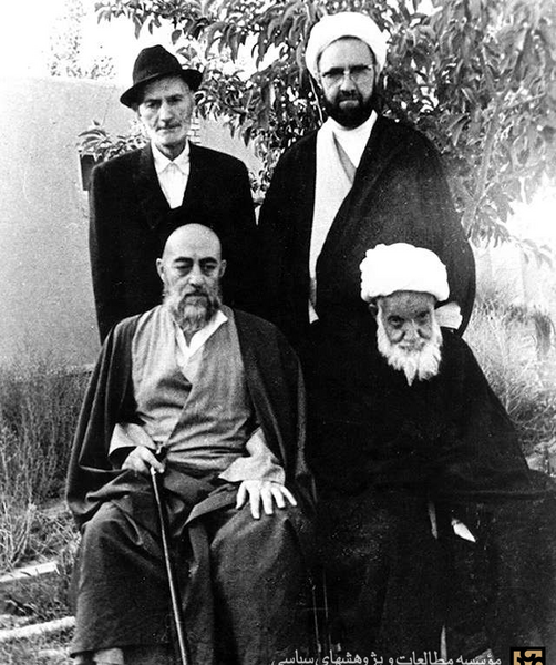 عکس شهید مطهری و شریعتی