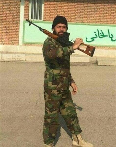 عکس شهید مدافع حرم مجید بربری