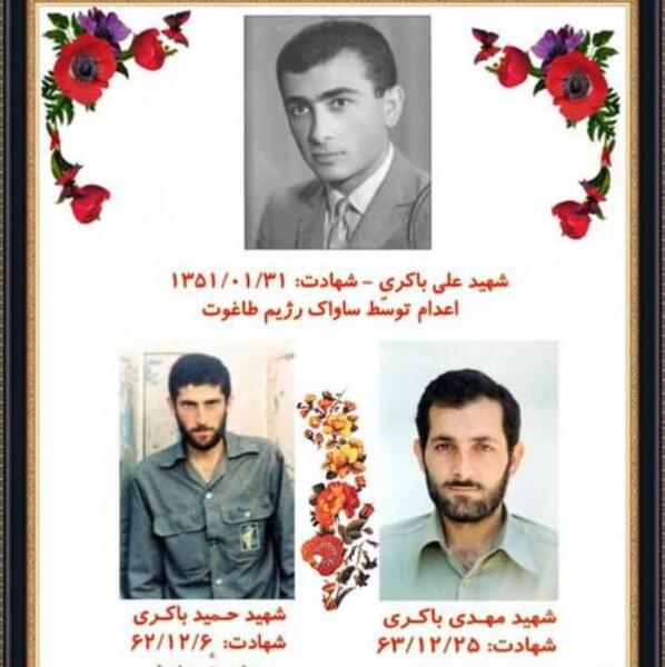 عکس شهید مهدی باکری و حمید باکری