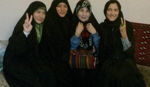 عکس فرزندان شهید مهدی باکری
