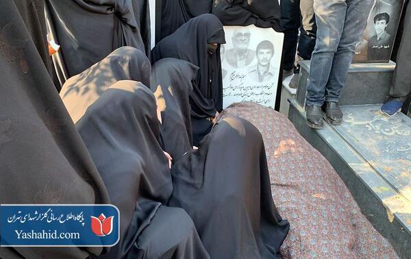 عکس همسر شهید مهدی زین الدین