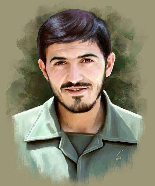 عکس همسر شهید مهدی زین الدین