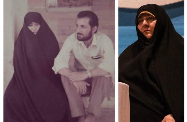 عکس همسر شهید مهدی زین الدین