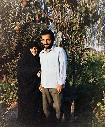 عکس همسر شهید مهدی زین الدین
