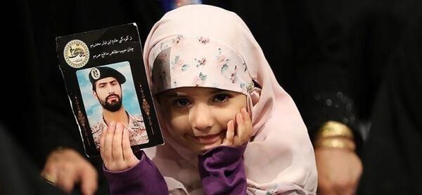 عکس همسر شهید مهدی زین الدین