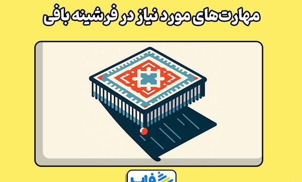 عکس وسایل فرشینه بافی