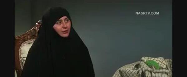 عکس همسر شهید محمد حسین محمد خانی