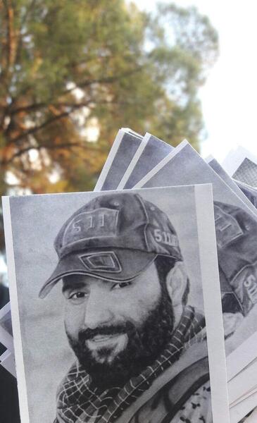 عکس فرزند شهید محمد حسین محمد خانی