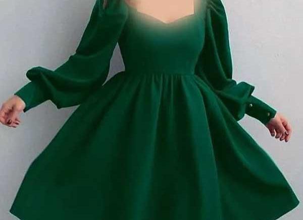 عکس لباس دخترانه سبز