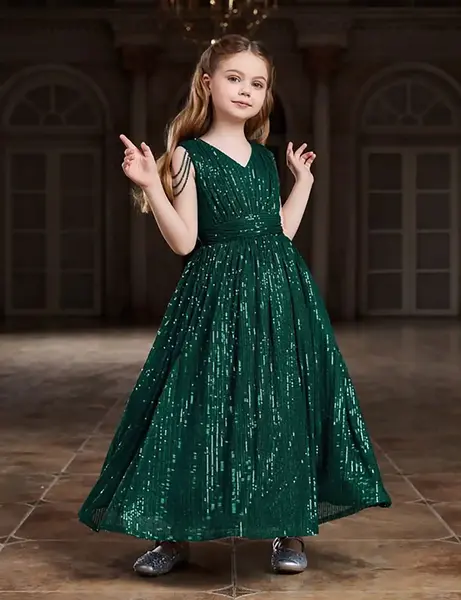 عکس لباس دخترانه سبز