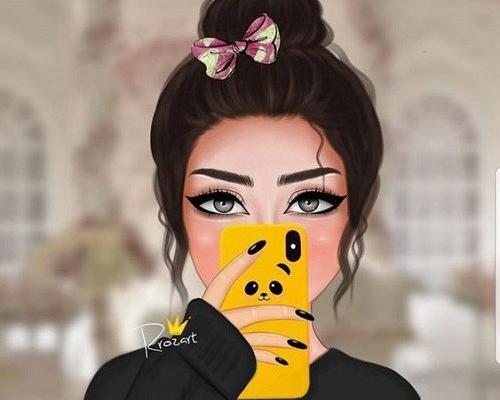 عکس نقاشی خیلی خوشگل دخترانه