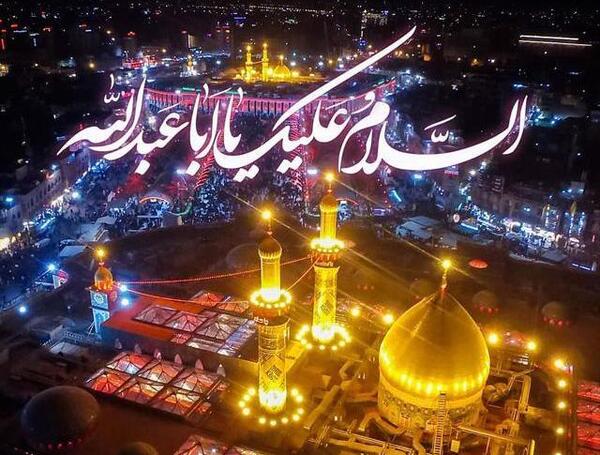عکس حرم امام حسین برای پروف