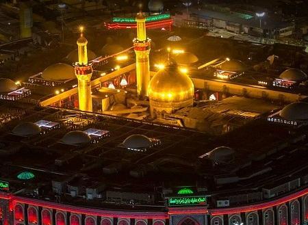 عکس حرم امام حسین برای پروف