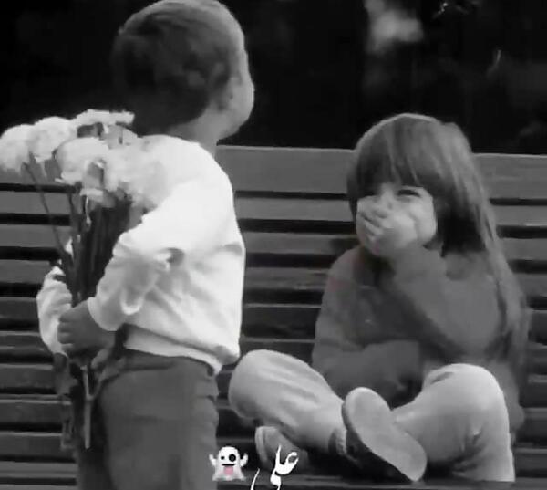 عکس پروف بچه عاشقانه