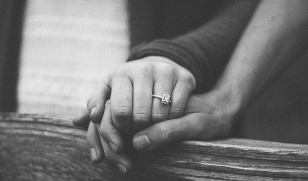 عکس پروف عاشقانه بدون متن سیاه سفید