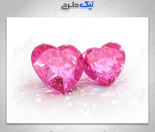 عکس پروف قلب شیشه ای
