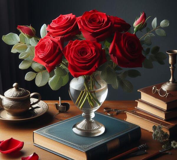 عکس پروف گل عاشقانه