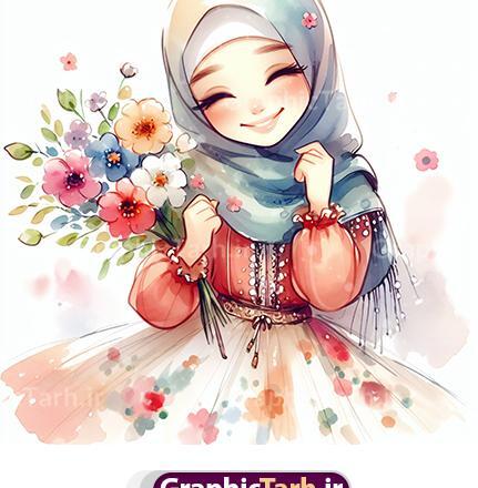 عکس دختر چادری خوشگل ایرانی