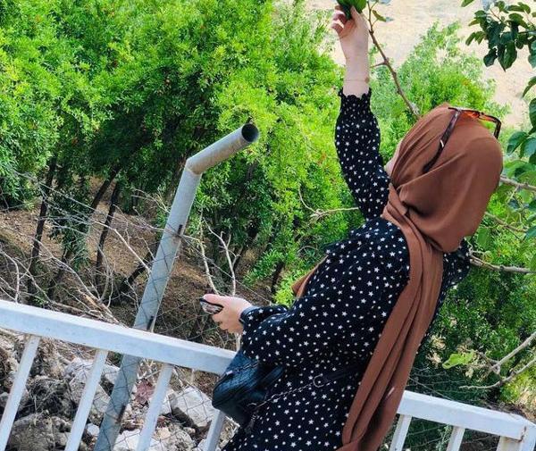 عکس پروفایل دختر چادری با متن