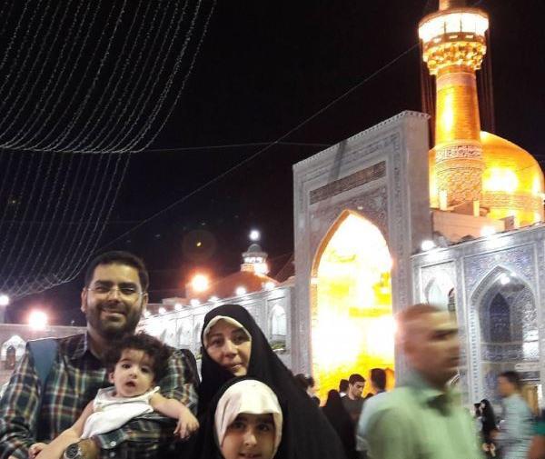 عکس دختر چادری در حرم امام حسین