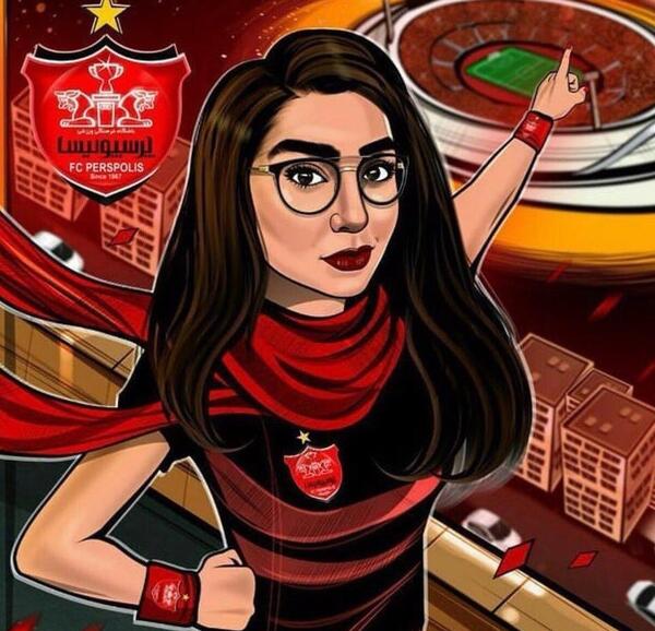 عکس پروف پرسپولیس دخترونه