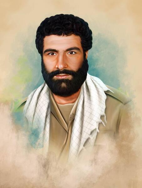 عکس شهید حاج یدالله کلهر