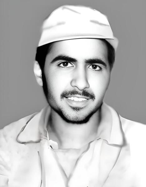 عکس شهید حسین همتی
