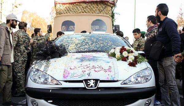 عکس پیکر شهید نوید صفری