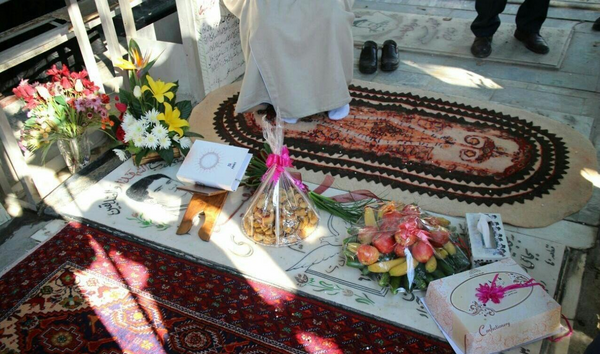 عکس مادر شهید نوید صفری