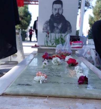 عکس مزار شهید مجید قربانخانی