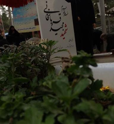 عکس مزار شهید مجید قربانخانی