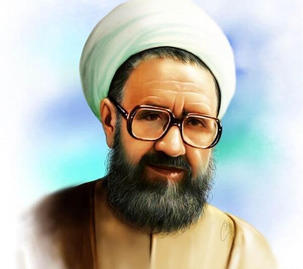عکس شهید مطهری به مناسبت روز معلم