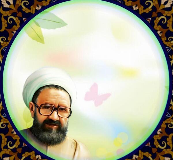 عکس شهید مطهری به مناسبت روز معلم