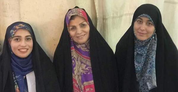 عکس همسر شهید لشکری