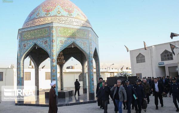 عکس همسر شهید حسین لشکری