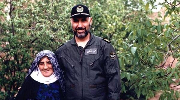 عکس همسر شهید حسین لشکری