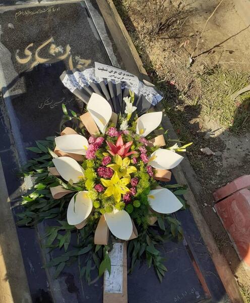 عکس همسر شهید حسین لشکری