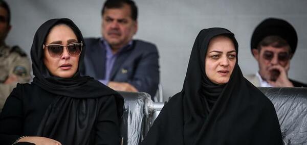 عکس همسر شهید حسین لشکری