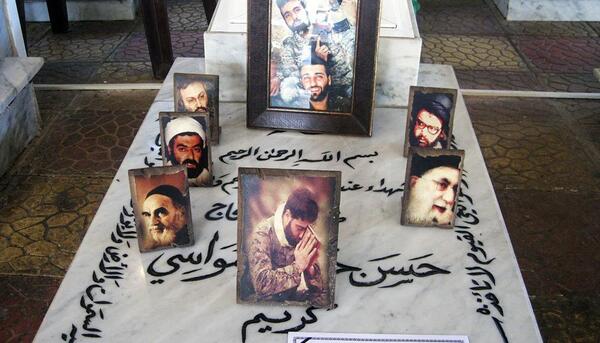 عکس شهید مدافع حرم لبنانی