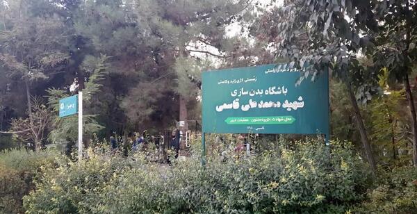 عکس شهید علی قاسمی