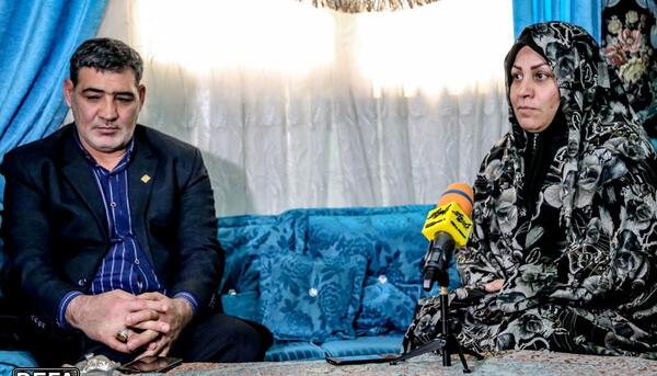 عکس خانواده شهید مجید قربانخانی