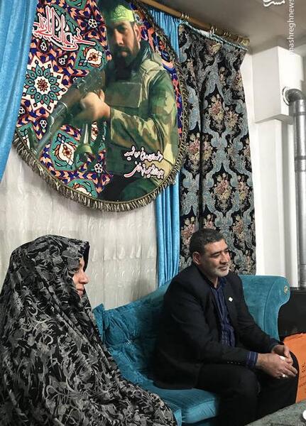 عکس خانواده شهید مجید قربانخانی